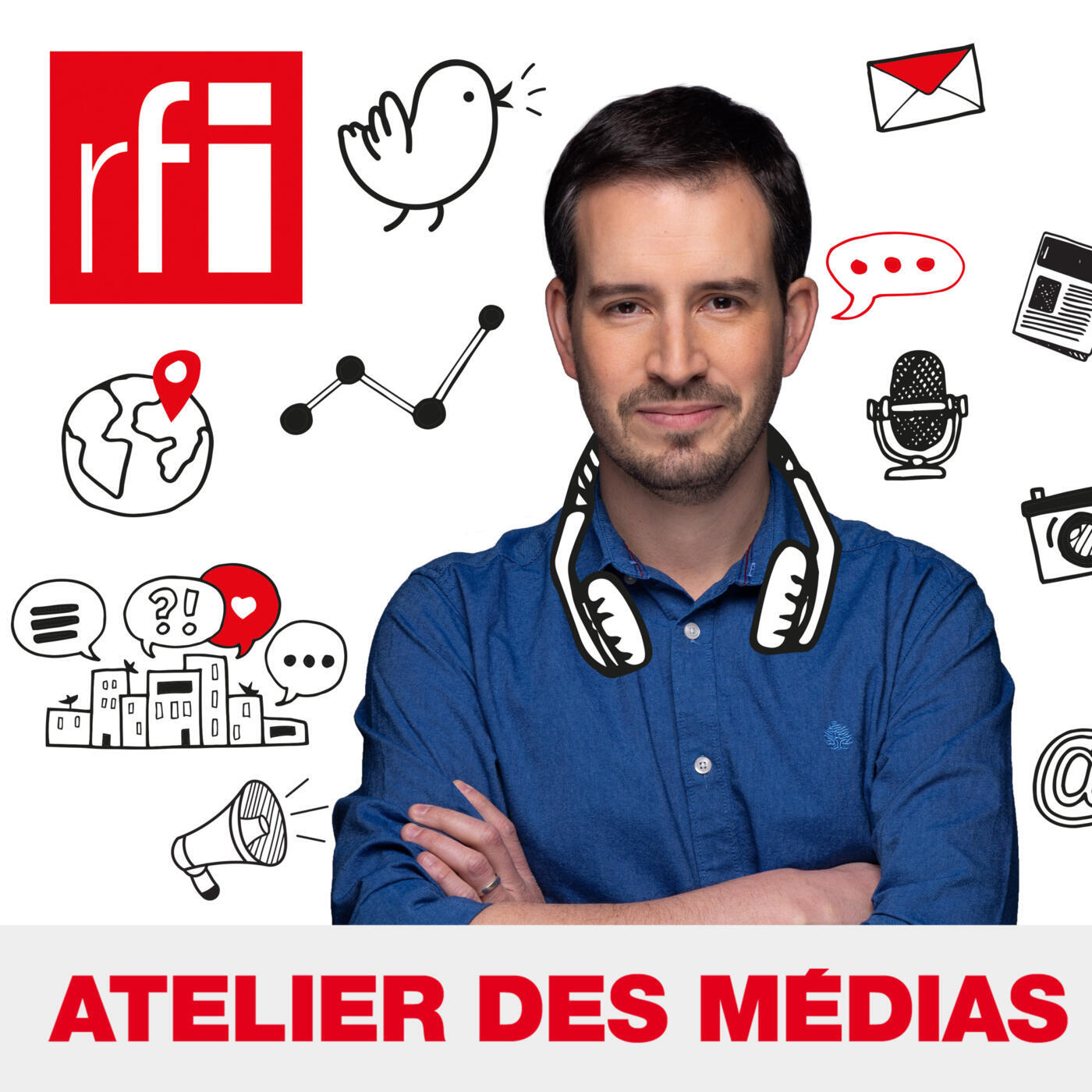 vignette du podcast : Atelier des médias