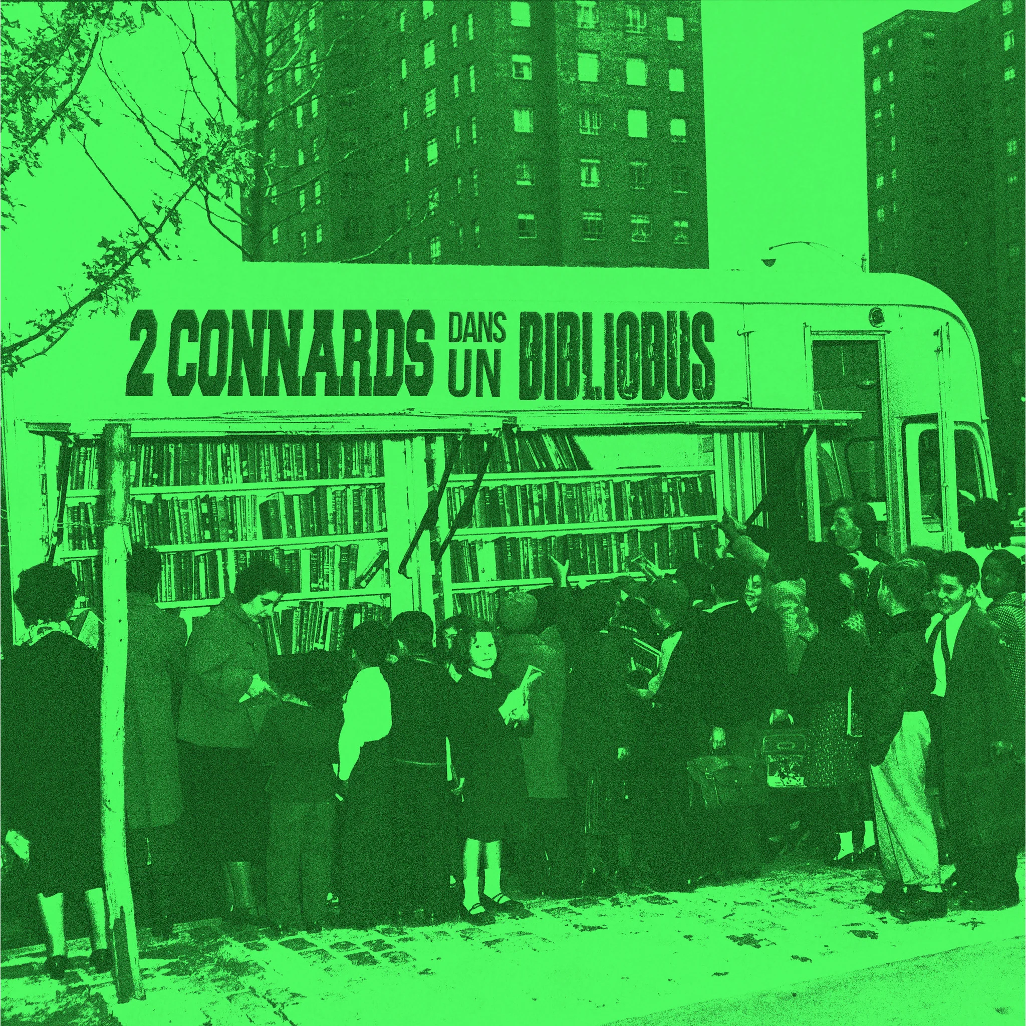 vignette du podcast : Deux connards dans un bibliobus