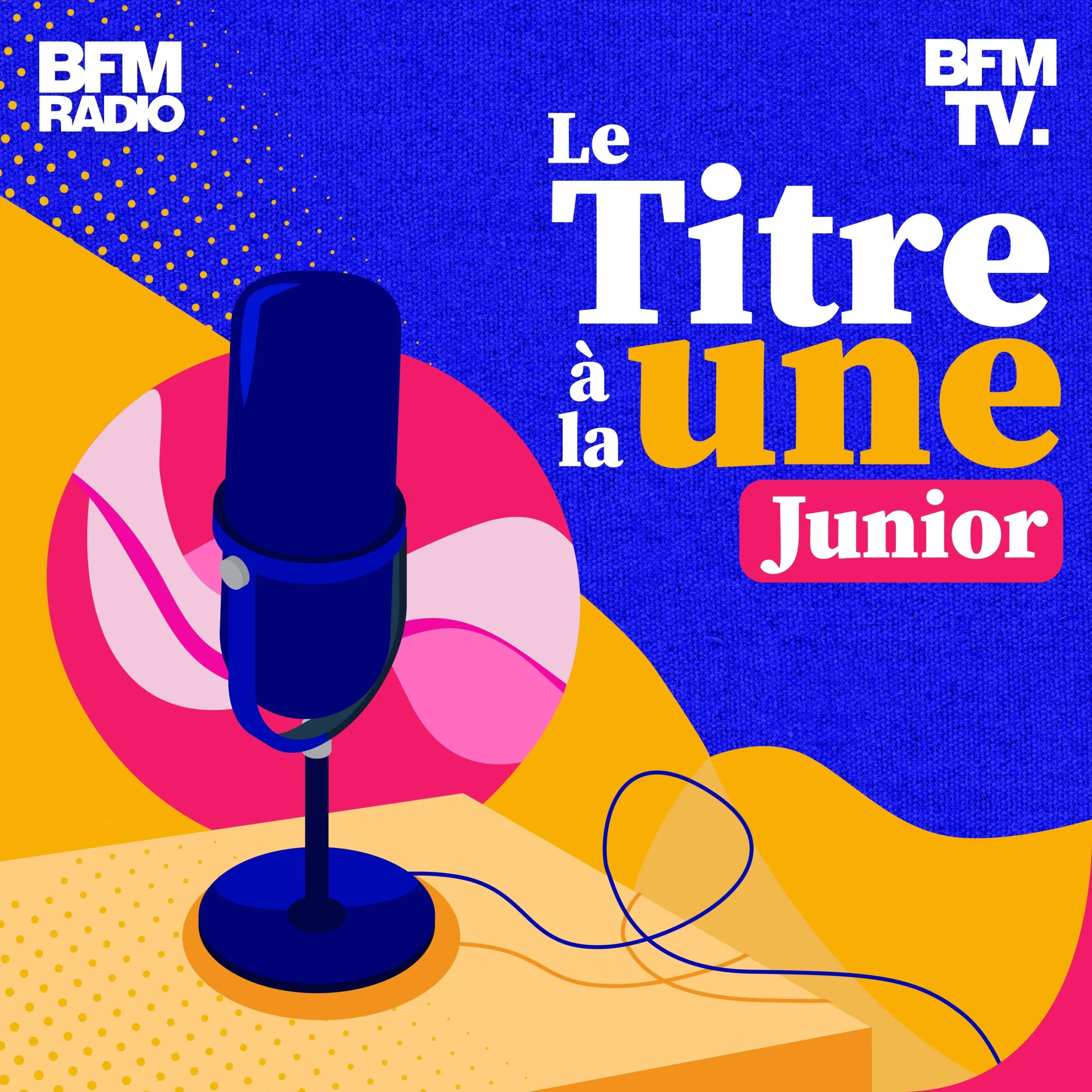 vignette du podcast : Le titre à la une Junior